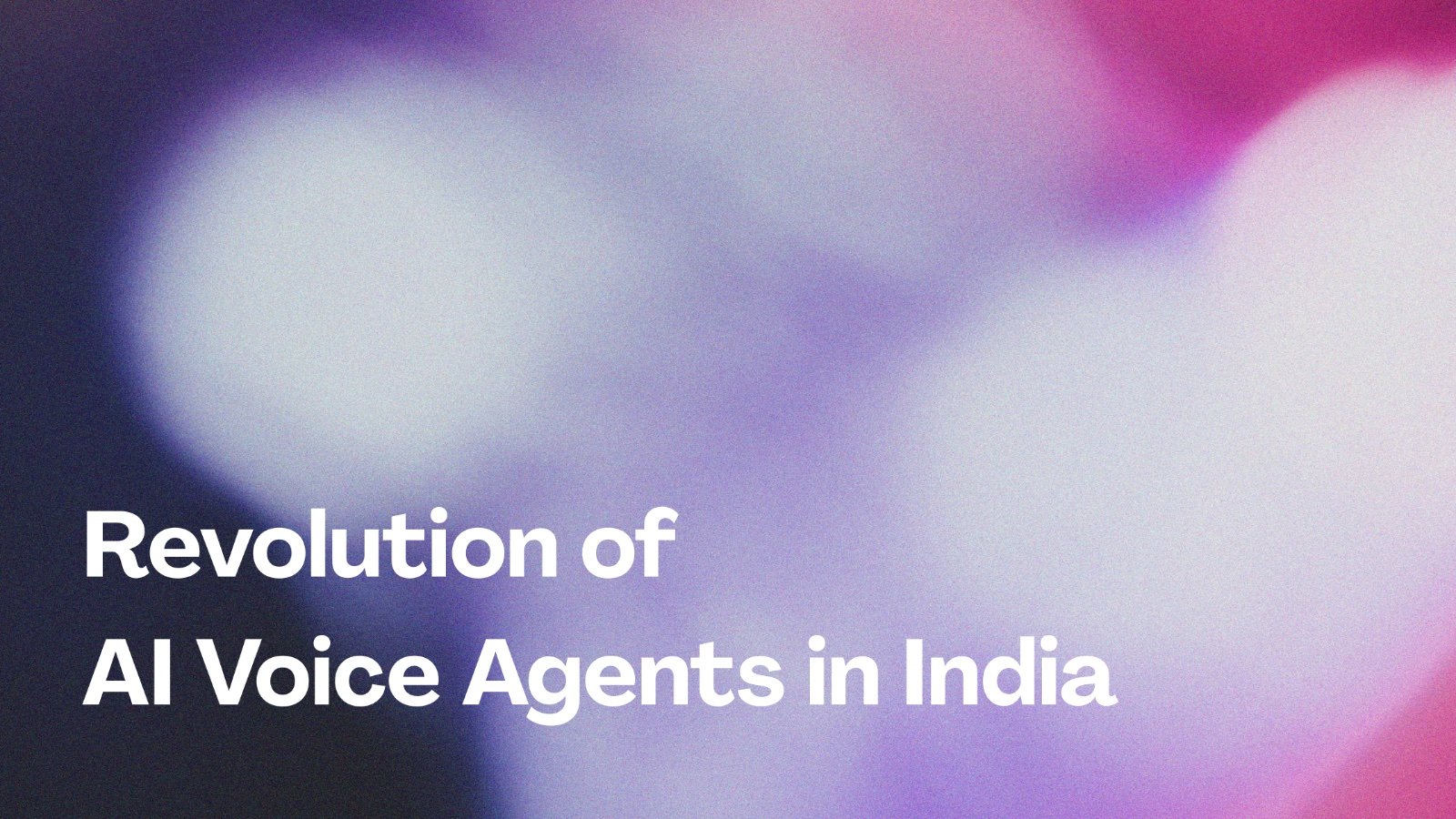 Revolution of AI Voice Agents in India: How India Is Finding Its Voice?