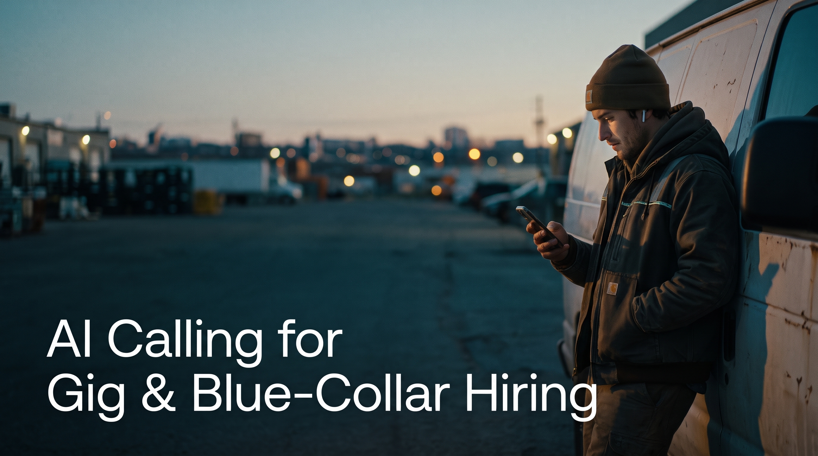 AI Calling for Gig & Blue-Collar Hiring: Screen at Scale