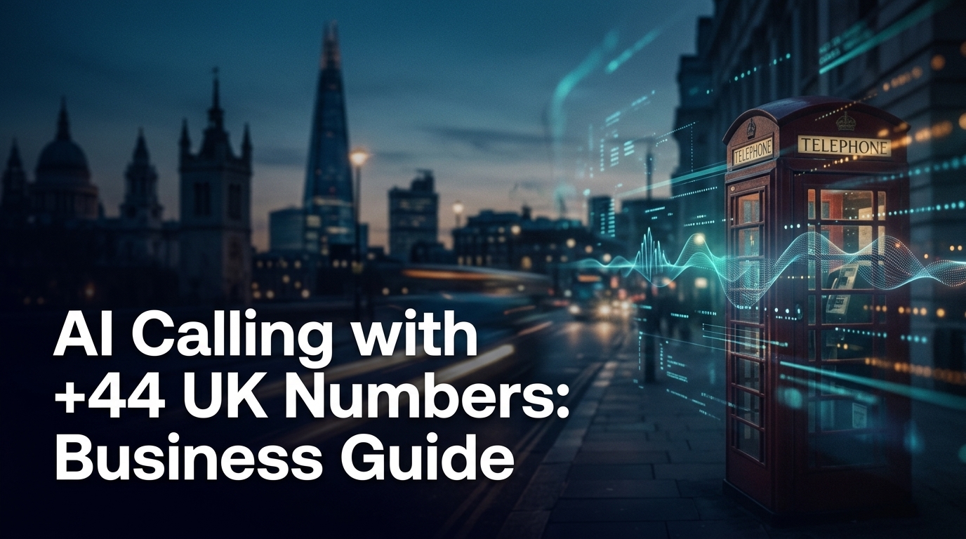AI Calling with +44 UK Numbers: Business Guide